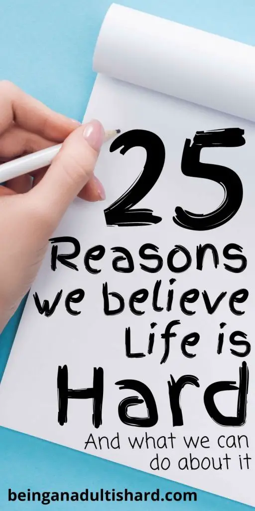 There are many reasons why we sometimes feel life is hard and life is not fair. This article provides tips to overcome the reasons why life is hard.