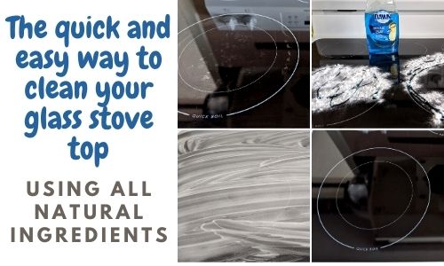 The quick and easy way to remove cloudiness from glass stove top