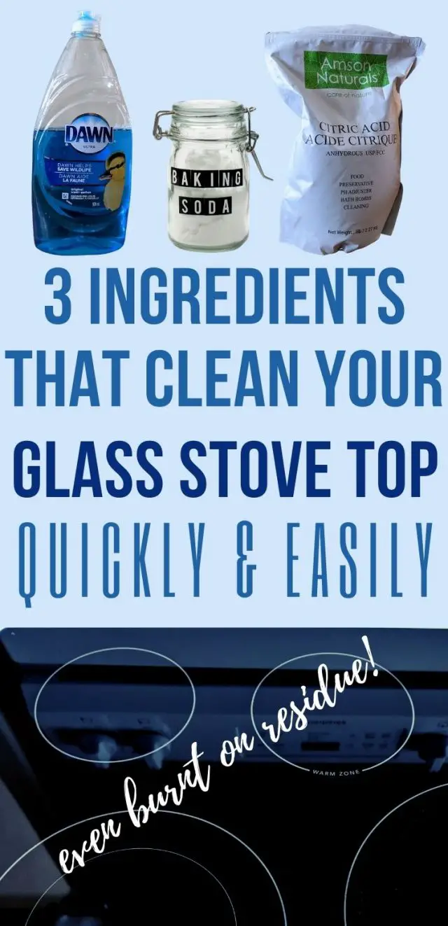 How To Remove Cloudiness From Glass Top Stove