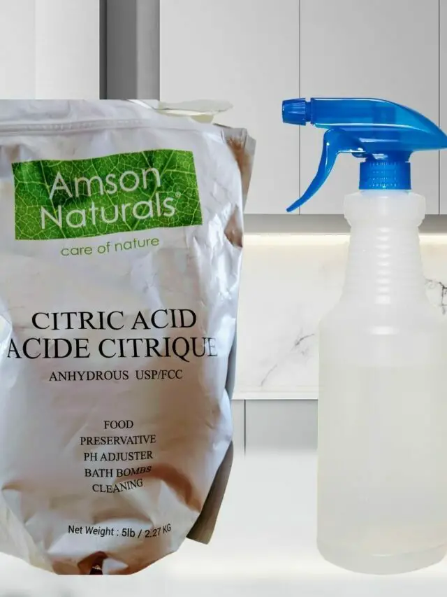 How to use citric acid for cleaning