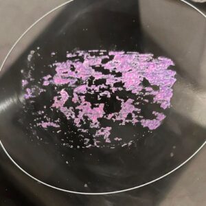 How to remove melted plastic from stove top