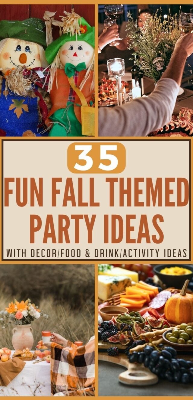 35 Fun Fall Themed Party Ideas